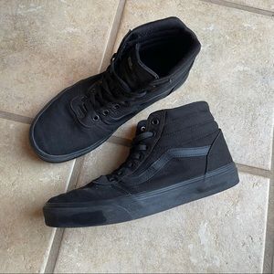 Black Hightop Vans